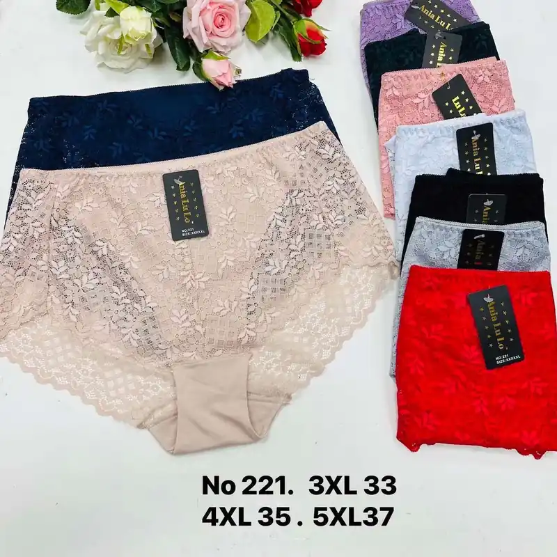 Ostatnie sztuki Majtki damskie koronkowe No 221 XL-5XL