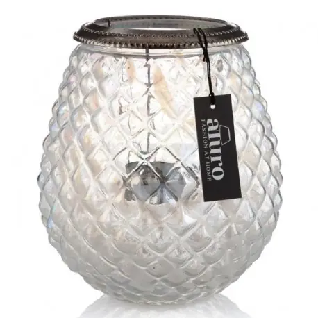 Bezpieczna płatność Lampion Aluro Szklany Laurent