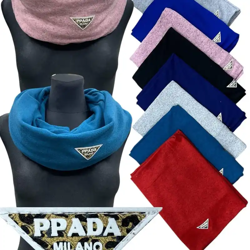 Tylko do końca tygodnia Szale damskie Prada wz. Milano, bawełna, 12 szt, C012.0006