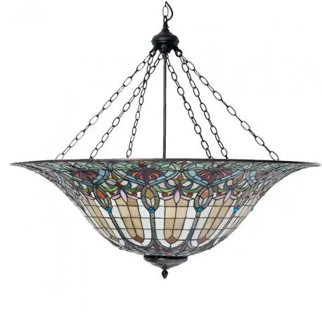 Lampa Sufitowa Tiffany na Łańcuchach A Clayre & Eef Do wyczerpania zapasów