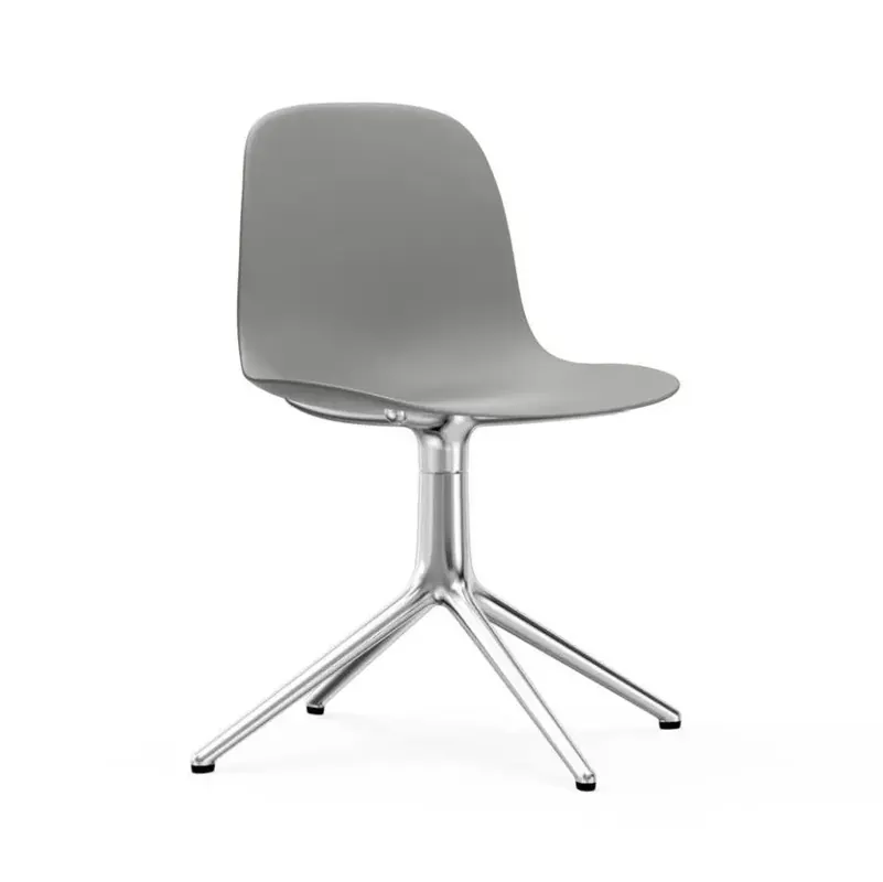 Najlepsza cena Krzesło Obrotowe Form Aluminiowa Podstawa Szare Normann Copenhagen