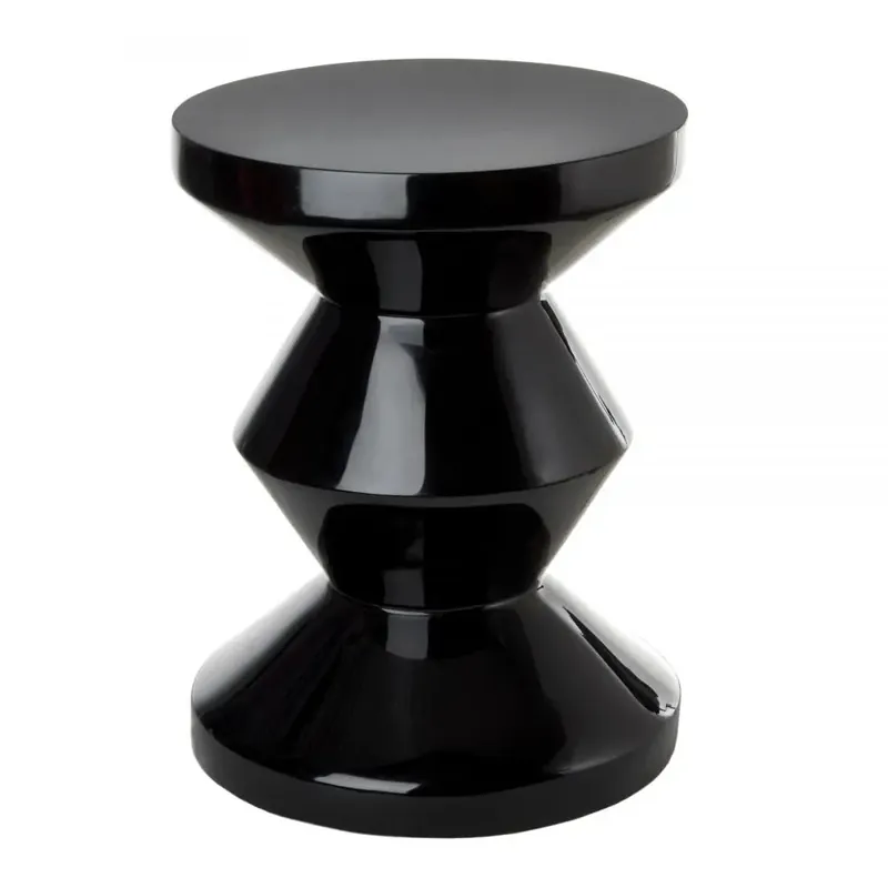 Bestseller Taboret Zig Zag Czarny Pols Potten