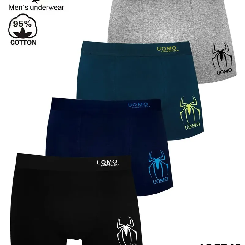 Tani Bokserki męskie UOMO AF 2249 L-XL-XXL-3XL 95% bawełna