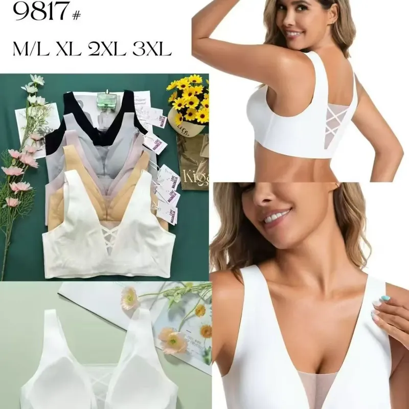 Biustonosz damski Magnoliai 9817 M L XL 2XL 3XL Nowy
