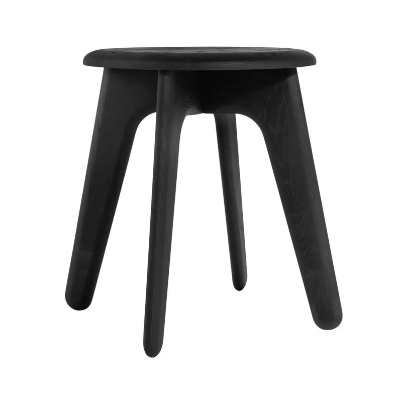 Stołek Slab Czarny Dąb Tom Dixon Łatwy zwrot