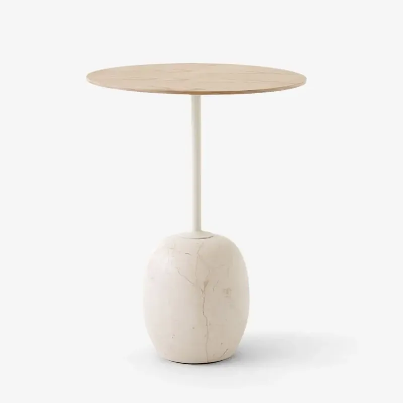 Stolik Lato Ln8 Dąb-Crema Diva Marble Andtradition Nie przegap