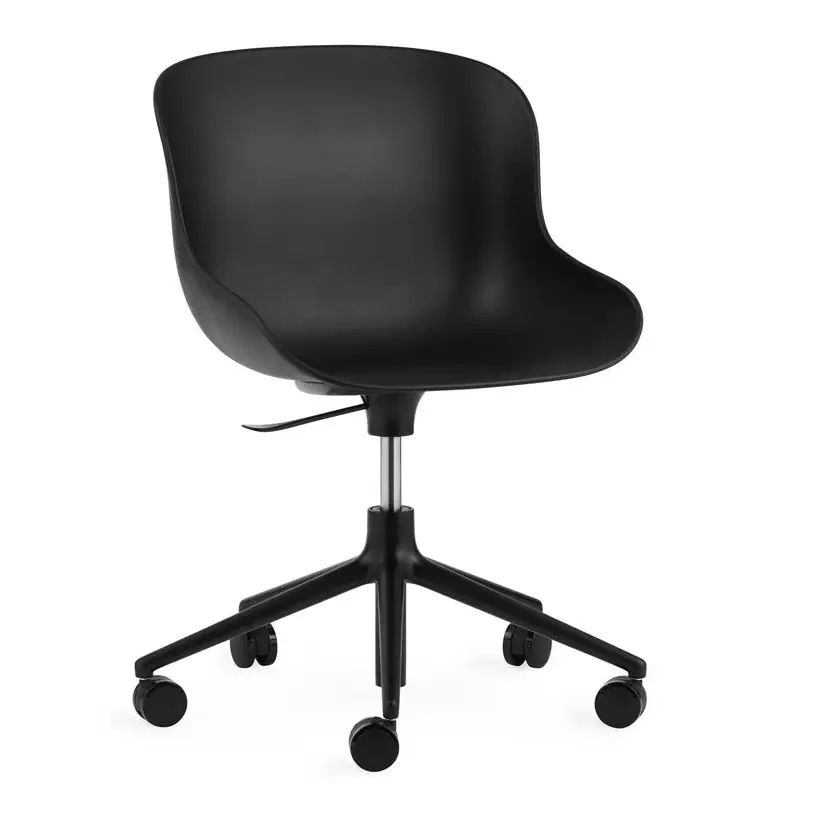 Krzesło Biurowe Hyg Black Alu Czarne Normann Copenhagen Dostępne od ręki