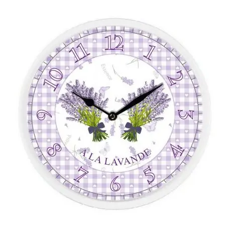 Zniżka Zegar z Lawendą Lavanda B