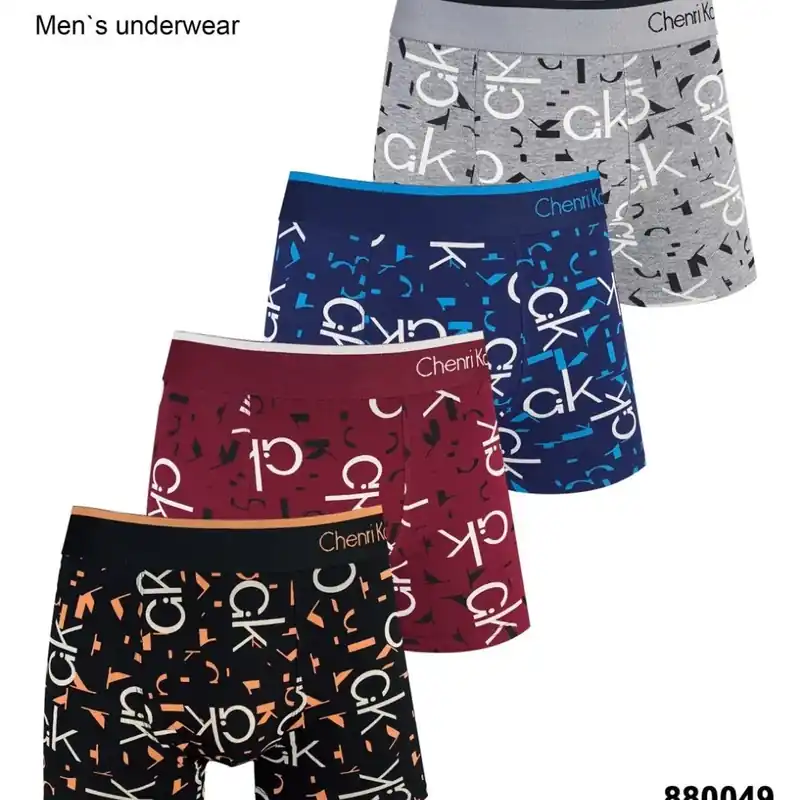 Nie przegap Bokserki męskie Chenki 4 szt. M-L-XL-XXL-XXXL 880049