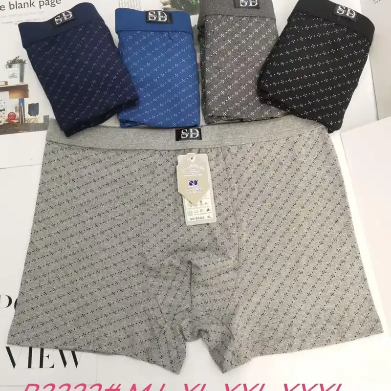 Bokserki męskie SD wzorzyste B322# M L XL XXL XXXL Okazja