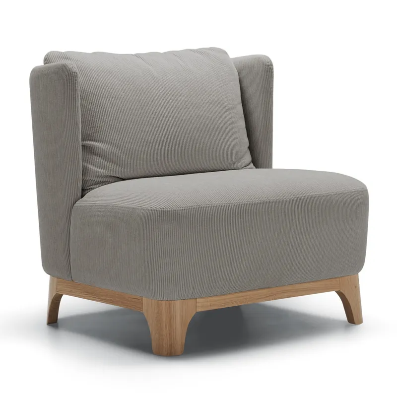 Fotel Alma Moss Jasnoszary Sits Oferta