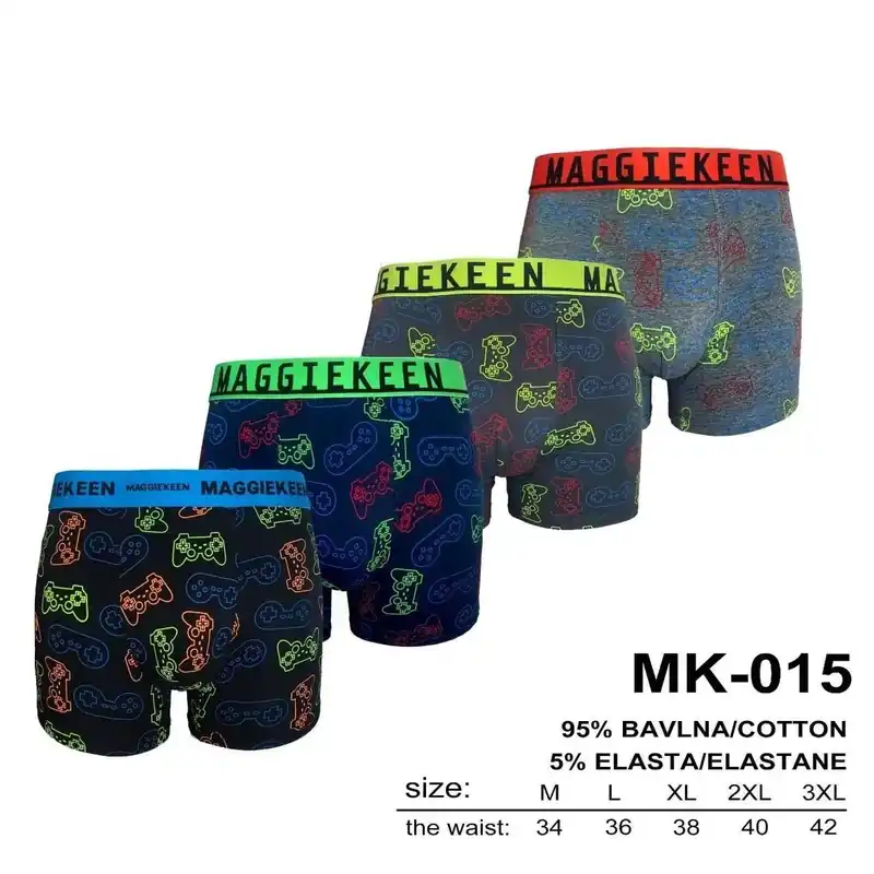 Zamów dziś Boserki męskie MK-015 95% bawełna 5% elastan M-3XL