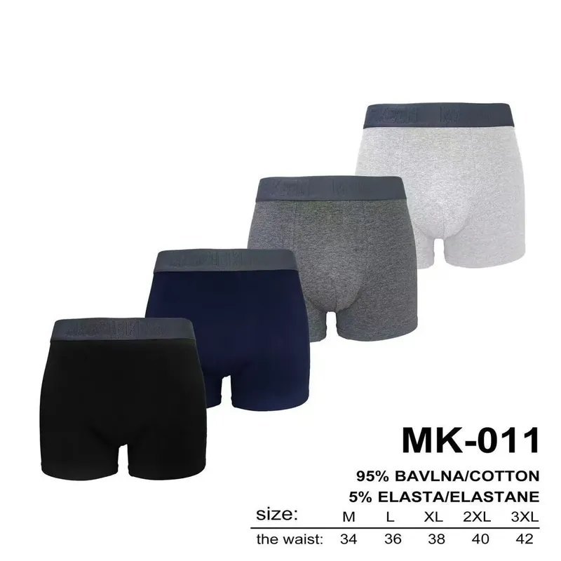 Taniej Boserki męskie MK-01 bawełna 95% S-3XL,