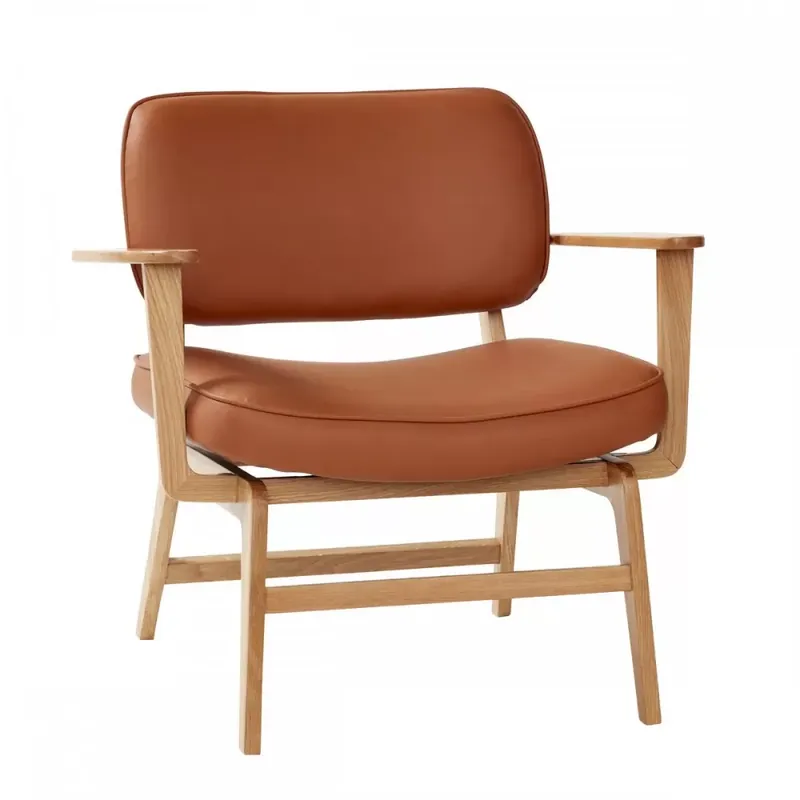 Nowy Fotel Haze Brązowy Hubsch