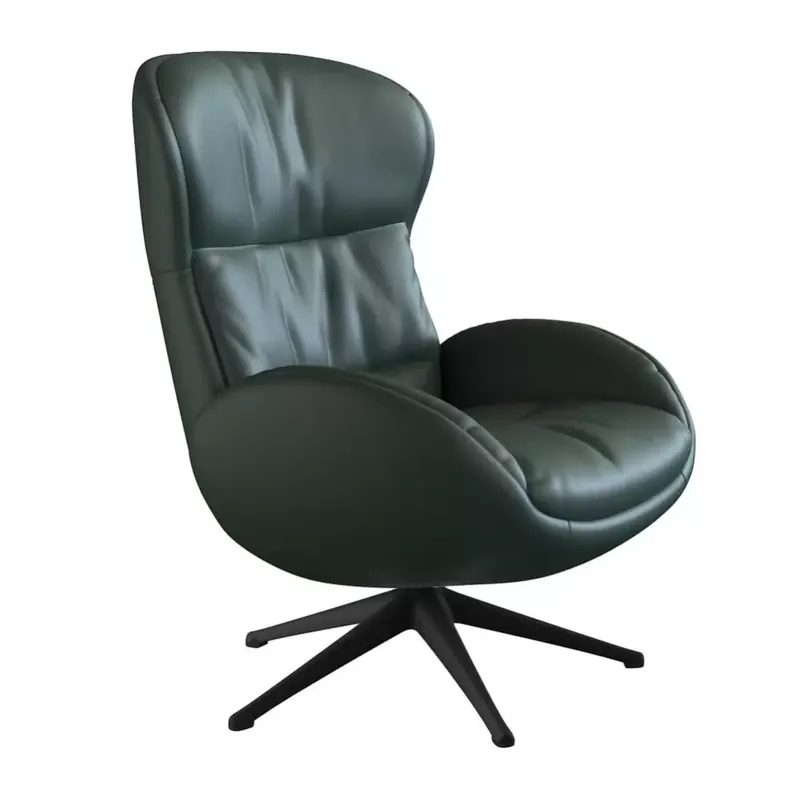 Zniżka Fotel Wypoczynkowy Haze Savoy Green Leather Flexlux