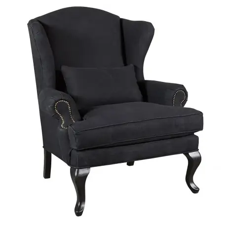 Fotel Belldeco Nero Linen 1 Darmowy zwrot