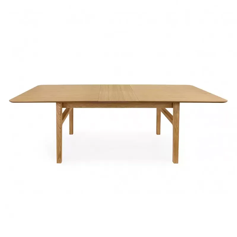 Stół Rozkładany Curved Dębowy Woodman Nowość