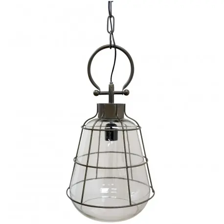 Bezpieczna płatność Lampa Industrialna Szklana Factory A