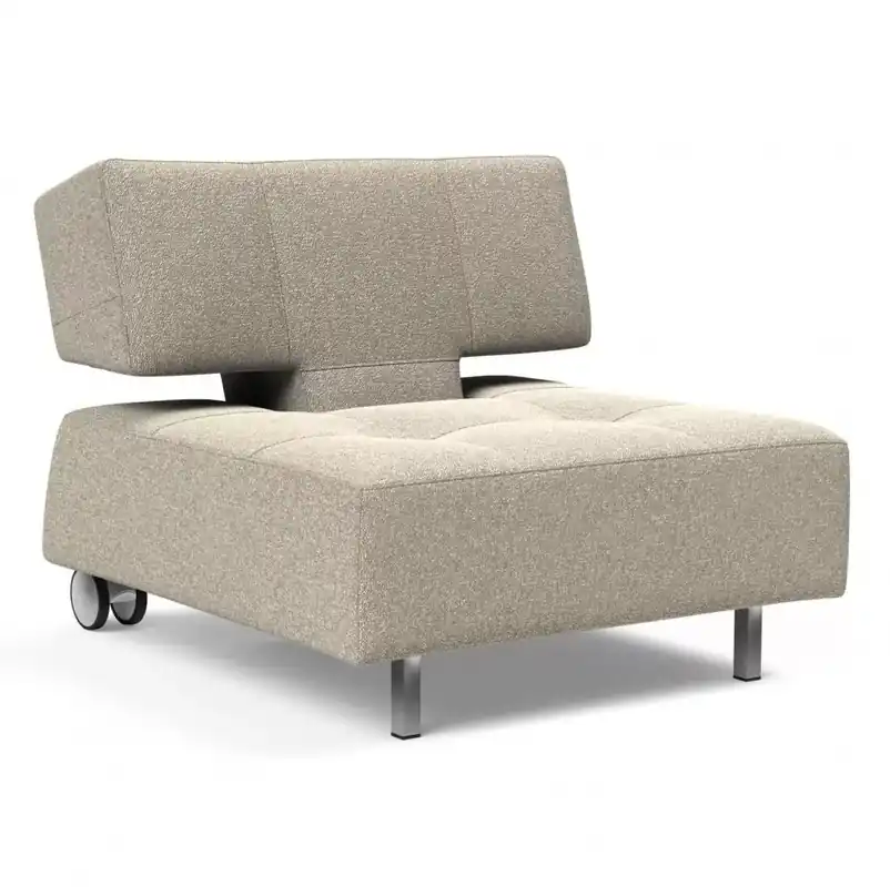 Dodaj do koszyka Fotel Rozkładany Long Horn Boucle Beige Innovation