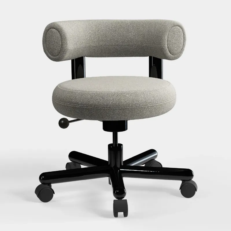 Ekspresowa dostawa Fotel Biurowy Fat Clay Boucle Tom Dixon
