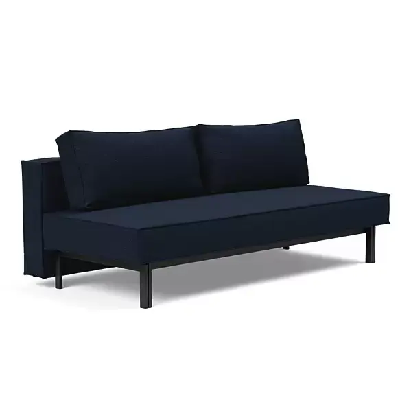 Nie przegap Sofa Rozkładana Sly Czarne Nogi Mixed Dance Blue Innovation
