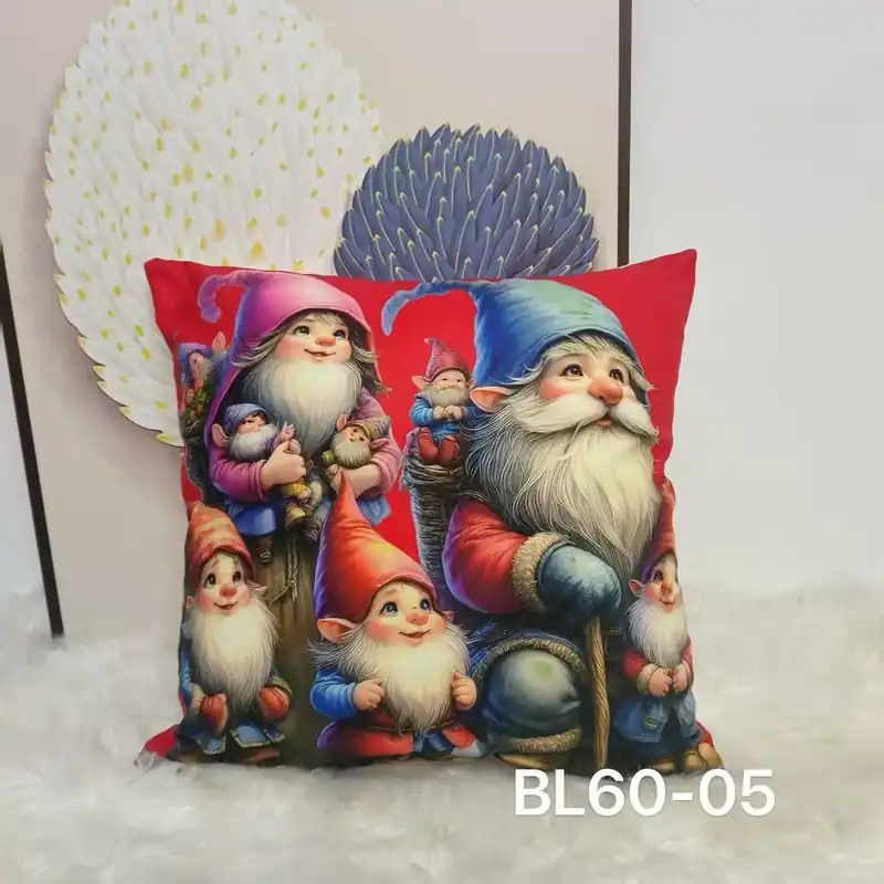 Kup online Poszewki Homefore99 Świąteczne z Gnomami 40x40cm