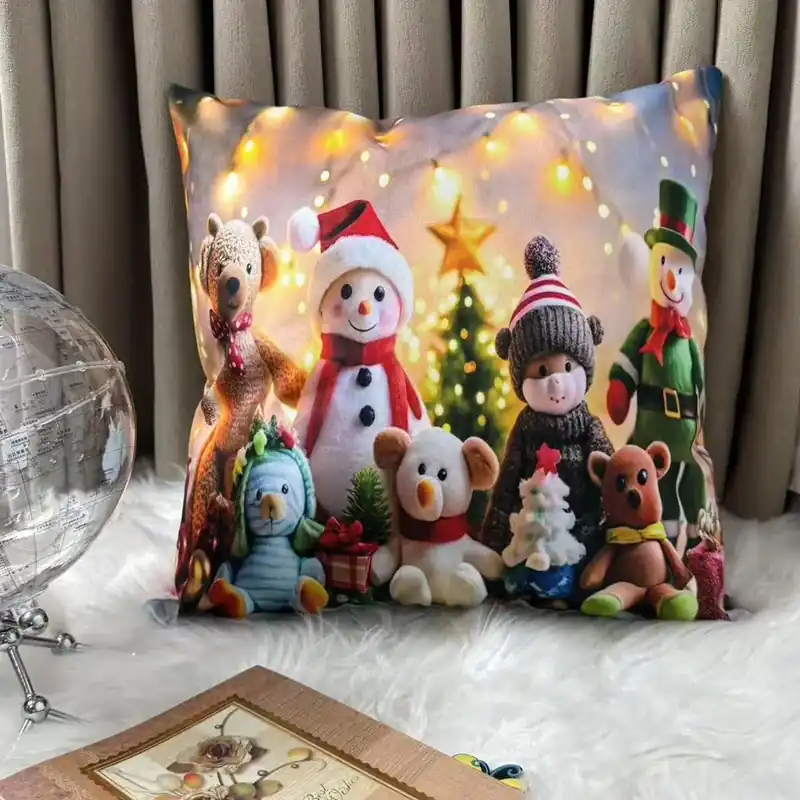Hit cenowy Poszewki Homefore99 Świąteczne 40x40cm z podświetleniem