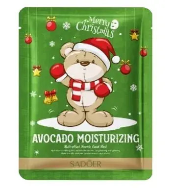 Maska w płachcie SADOER Avocado Moisturizing 30szt Tylko dziś