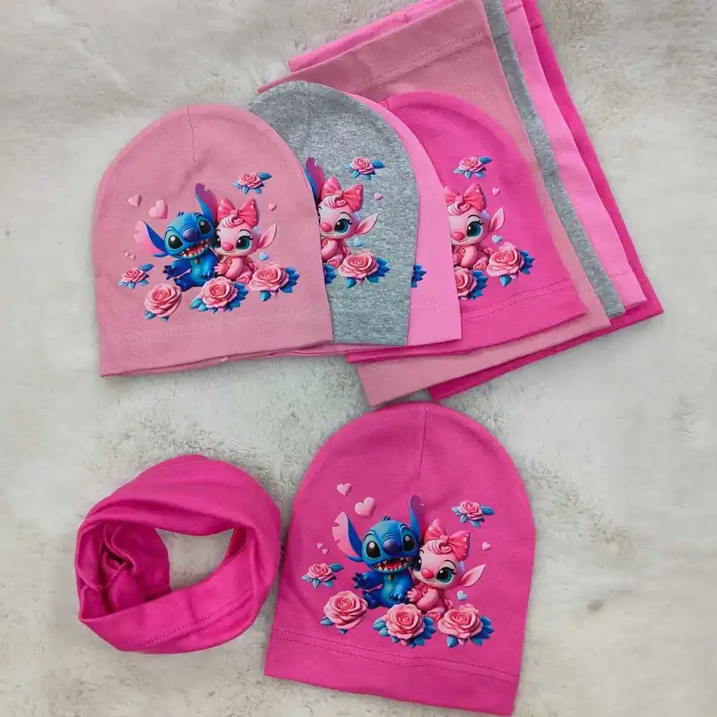 Kup online Komplet Czapka+Komin Disney Stitch dla Dzieci