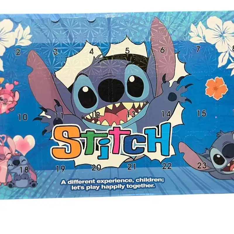 Kalendarz Adventowy Stitch Disney 24 okienka 3+ lat Darmowa dostawa