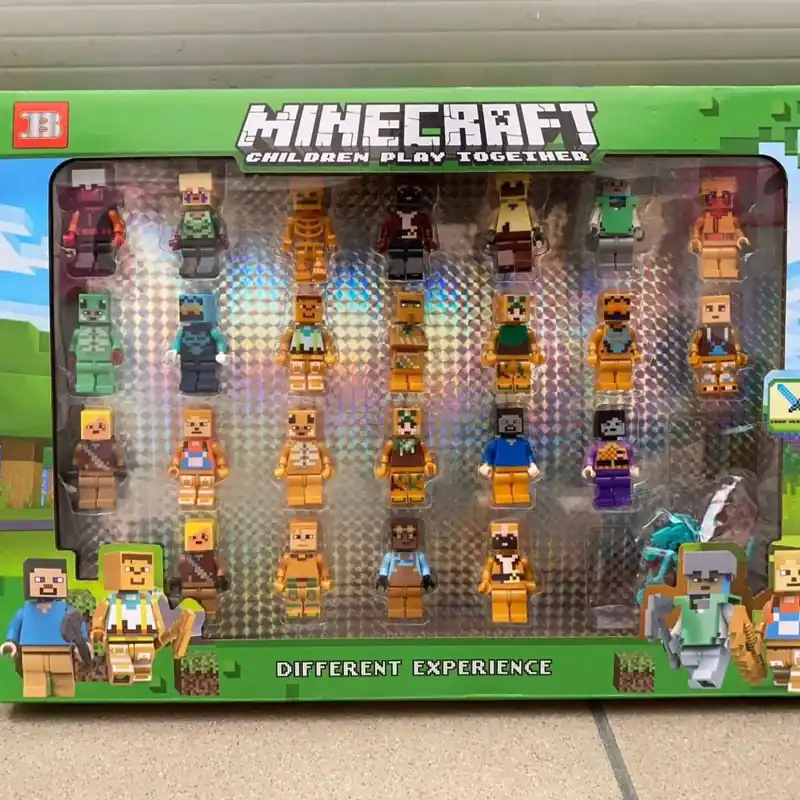 Tylko do końca tygodnia Zestaw figurek Minecraft 24 szt.