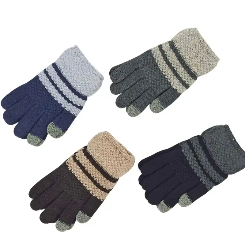 Oferta Rękawiczki męskie dzianinowe 4 kolory
