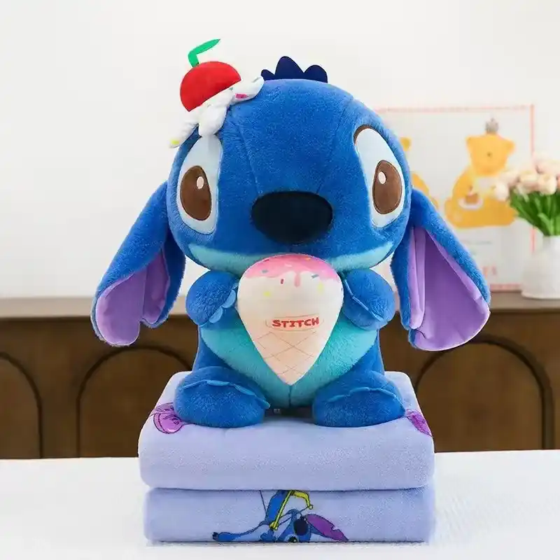Darmowa dostawa Maskotka Stitch z Kocykami Lodo 38cm