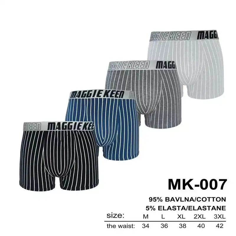 Popularny Bokserki męskie Maggie Keen MK-007 M-3XL 95% bawełna
