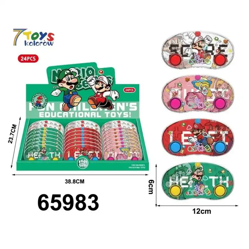 Rabat Gra Wodna Mario Bros Educational Toys 24 szt