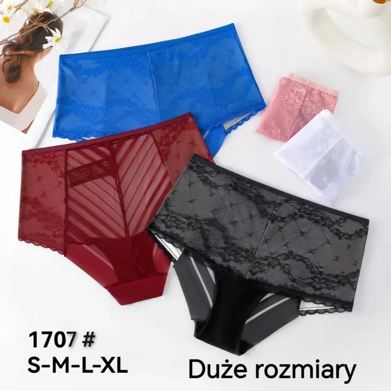 Majtki damskie koronkowe S-XXXXL 1707 Taniej