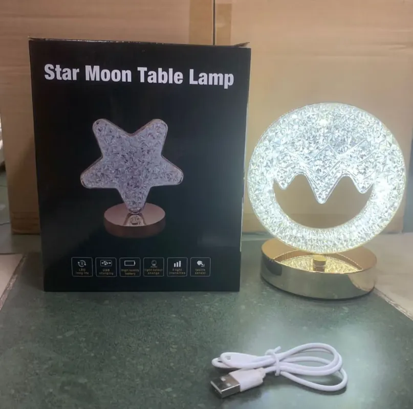 Wysoka jakość Lampka stołowa Star Moon Table Lamp