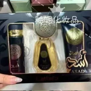 Zestaw męski Lattafa Asad perfumy + żel + krem 6 szt/opak. Dodaj do koszyka