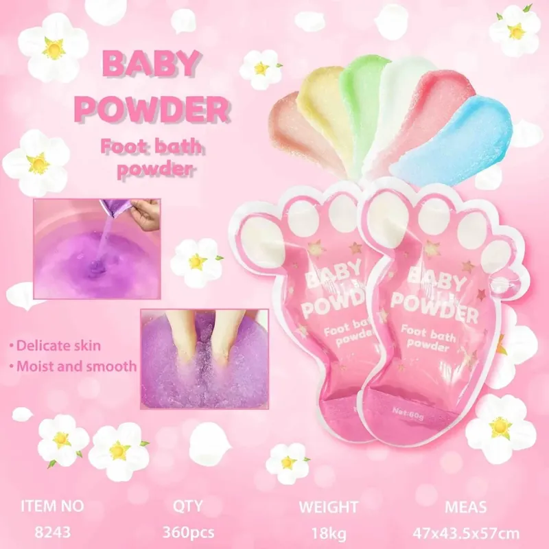 Do wyczerpania zapasów Puder do Kąpieli Stóp Baby Powder Bath 360g