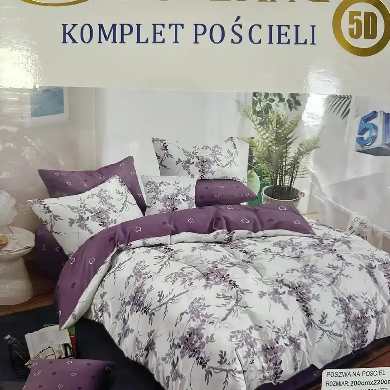 Zniżka Komplet Pościeli 5D 200x220 RBB Rui Rui Bang