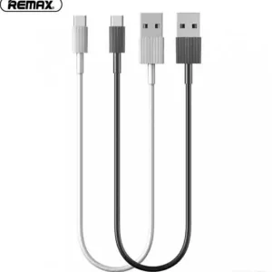 Remax Kabel USB-C do Power Bank 30cm Biały Czarny Hit cenowy
