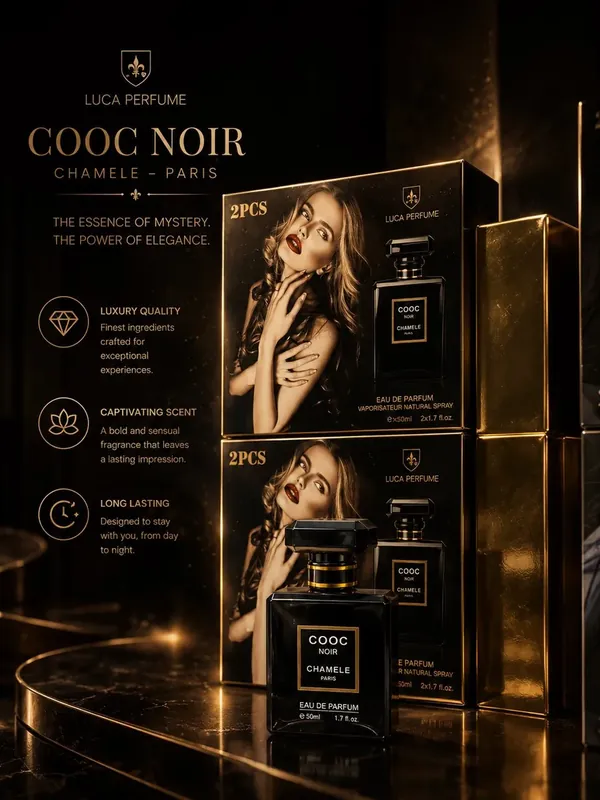 Zestaw 2x50ml Cooc Noir Chamele Paris Eau de Parfum Popularny