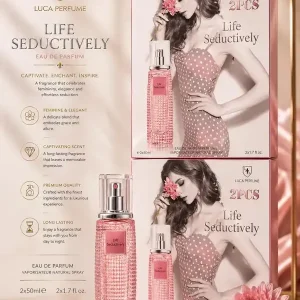 Luca Perfume Life Seductively Eau de Parfum Zestaw 2x50ml Bezpieczna płatność