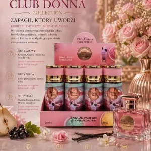 Super okazja Club Donna Mgiełka do ciała 25ml nuty kwiatowe