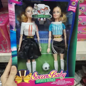 Zestaw lalek Soccer Baby Sports Series 3+ z piłką nożną Premium