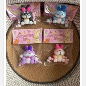 Oferta Gniotki Squeeze Me Króliki Kolorowe Małe Antystresowe