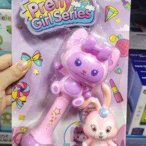 Ostatnie sztuki Zabawka Pretty Girl Shake Różowa Kotek + Króliczek 3+