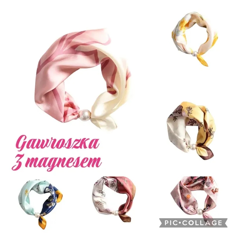 Gawroszka z magnezem jedwabna różowa w prążki Sprawdź teraz