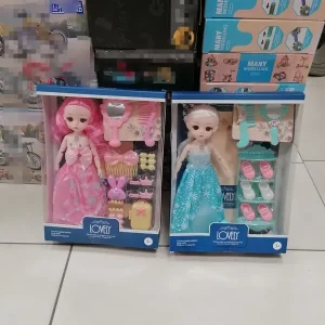 Zestaw Lalki Lovely Różowa i Niebieska z Akcesoriami 3+ Dodaj do koszyka