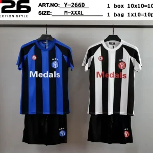 Komplet sportowy T226 Medals M-XXXL Niebiesko-Czarny/Biało-Czarny Ostatnia szansa